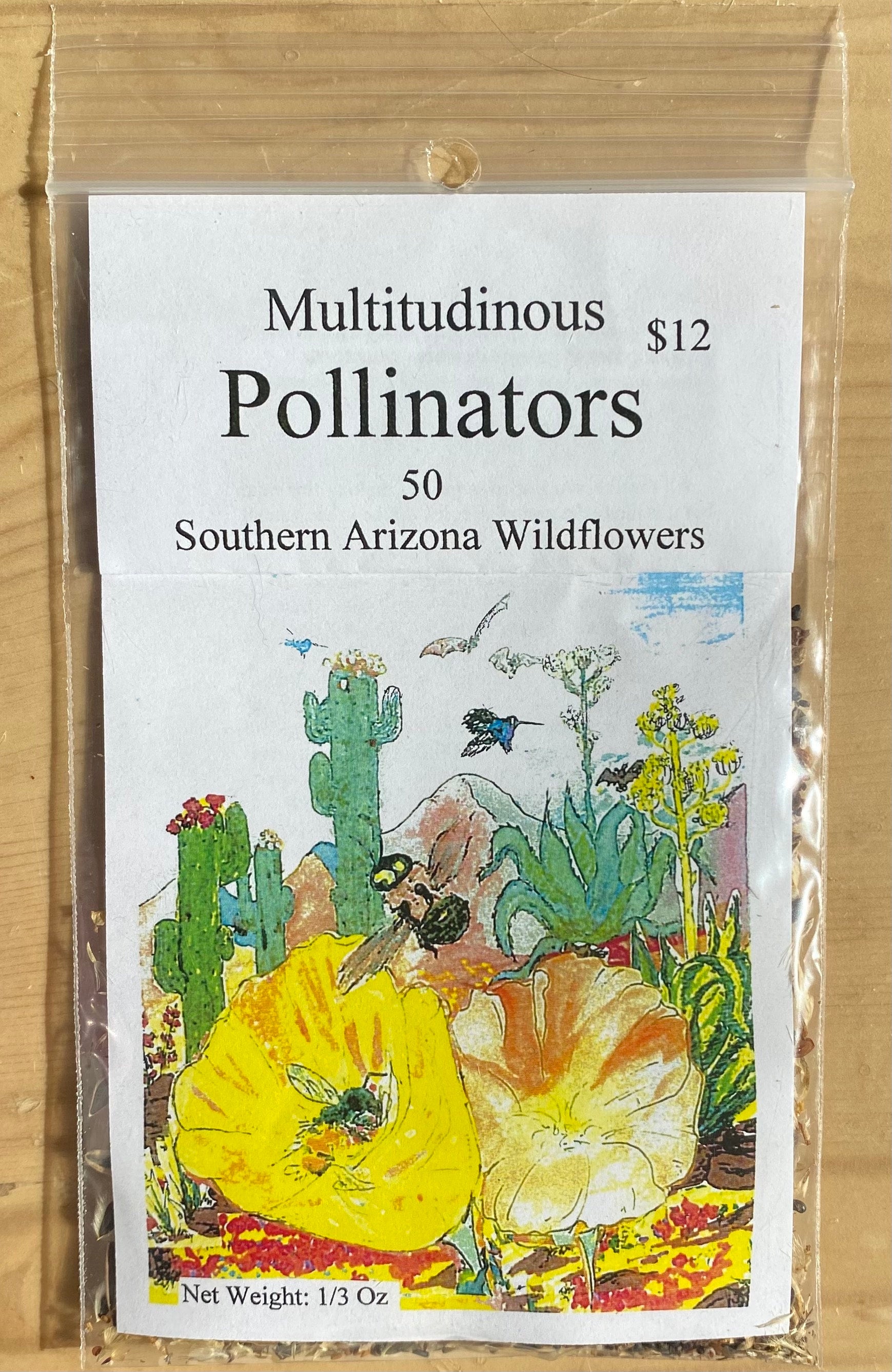 Multitudinous Pollinators - 50 Southern Arizona Wildflowers Seeds ...